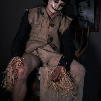 Fotografia intitolato "Scarecrow" da Cyrille Mulot, Opera d'arte originale, Fotografia digitale