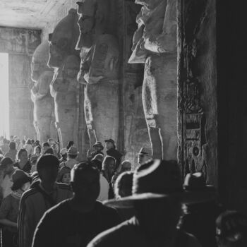 Fotografia intitolato "Procession, Abu Sim…" da Cyrille Mulot, Opera d'arte originale, Fotografia non manipolata