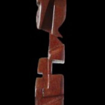 Sculpture titled "SHINAR" by Cyril Margouillat, Original Artwork, Wood