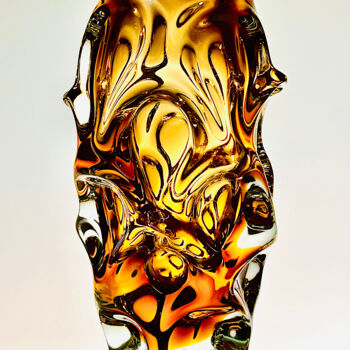 Design intitolato "Artisitc Rare  Vase…" da Czech Art Glass, Opera d'arte originale, Accessori
