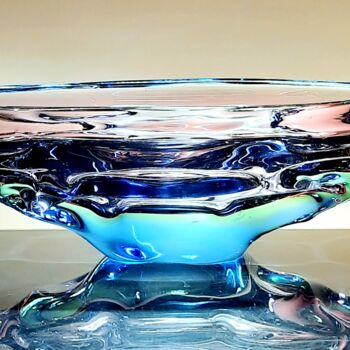 Design intitolato "Jan Beranek-Rare 3…" da Czech Art Glass, Opera d'arte originale, Tavola arte