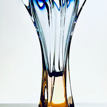 "Sommerso Vase -Jose…" başlıklı Design Czech Art Glass tarafından, Orijinal sanat, Masa Sanatı