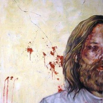 Картина под названием "Bloody Hell" - Christina Zuloaga, Подлинное произведение искусства