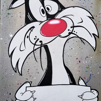 Painting titled "GROSMINET" by D.Ink, Original Artwork, Acrylic