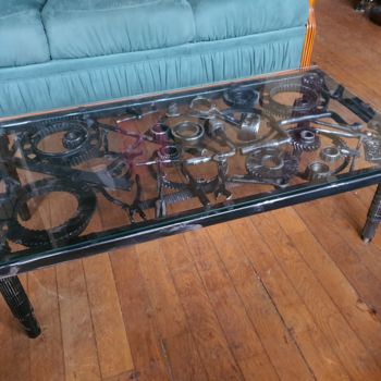 Design titled "La table basse du m…" by D.S.A.Rt, Original Artwork, Metals