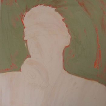 Peinture intitulée "ghost2" par D1, Œuvre d'art originale, Huile