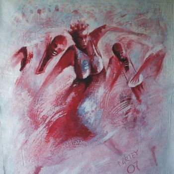 Pintura intitulada "THE DANCE" por D4rtey, Obras de arte originais
