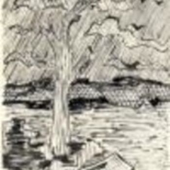 Malarstwo zatytułowany „copac” autorstwa Daciana M, Oryginalna praca