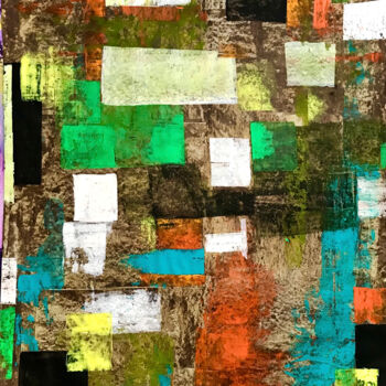 Картина под названием "Abstract 11" - Conceycam, Подлинное произведение искусства, Акрил