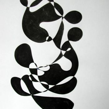 Картина под названием "Efficient Action" - Dalibor Moyzes, Подлинное произведение искусства, Масло