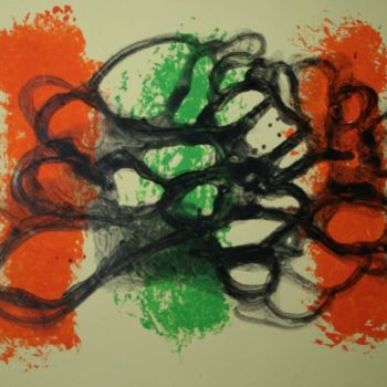 Malerei mit dem Titel "Fixity of Purpose" von Dalibor Moyzes, Original-Kunstwerk, Öl