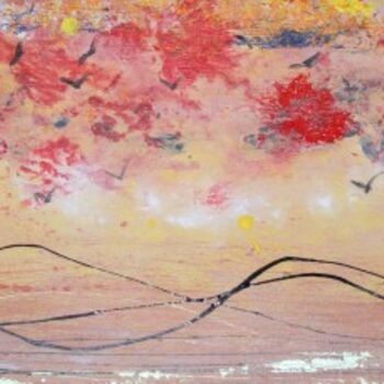Картина под названием "Rainbow" - Dalibor Moyzes, Подлинное произведение искусства, Масло