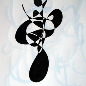Картина под названием "Message" - Dalibor Moyzes, Подлинное произведение искусства, Масло