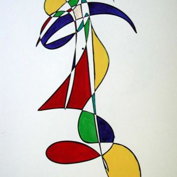 Malerei mit dem Titel "This is I" von Dalibor Moyzes, Original-Kunstwerk, Öl
