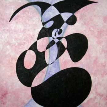 Картина под названием "The Astral Light of…" - Dalibor Moyzes, Подлинное произведение искусства, Масло