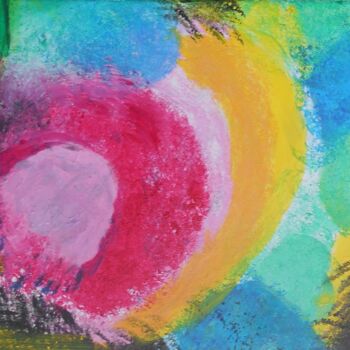 Pittura intitolato "Tarde vibrante" da Dalila Silva, Opera d'arte originale, Acrilico
