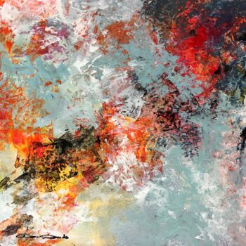 Картина под названием "Un air de printemps" - Dam Domido, Подлинное произведение искусства, Акрил