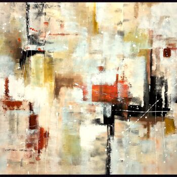 "Composition abstrai…" başlıklı Tablo Dam Domido tarafından, Orijinal sanat, Akrilik