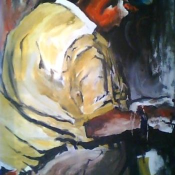 Painting titled "ARTISTA" by Damenós, Original Artwork