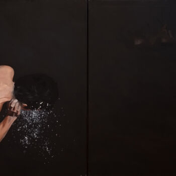 Malerei mit dem Titel "Bez tytułu 4" von Damian Siuzdak, Original-Kunstwerk, Öl