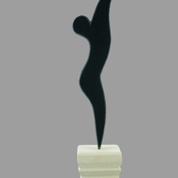 Escultura intitulada "cambrure" por Damien Berger, Obras de arte originais, Pedra