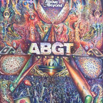 Dessin intitulée "ABGT" par Drart, Œuvre d'art originale, Crayon