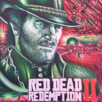 Dibujo titulada "RDR II" por Drart, Obra de arte original, Lápiz