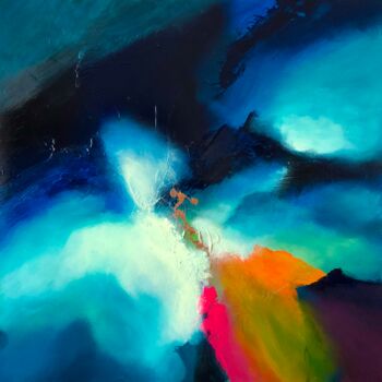 Картина под названием "Mediterranea 1" - Dan Bunea, Подлинное произведение искусства, Акрил