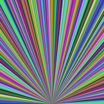 Digital Arts titled "Rainbow Point" by Dan Burris, Original Artwork