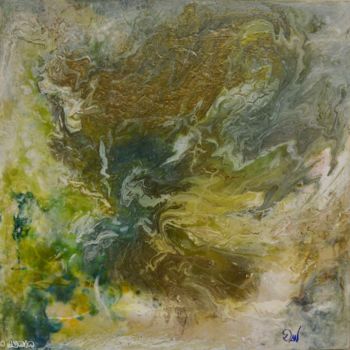 Painting titled "atmosphere-acryliqu…" by Dan, Original Artwork, Acrylic