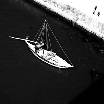 Photographie intitulée "Sur le Douro" par Dana Berthelot, Œuvre d'art originale, Photographie numérique