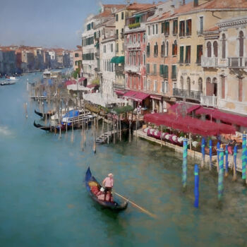 Photographie intitulée "Grand canal impress…" par Dana Berthelot, Œuvre d'art originale, Photographie numérique