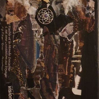 Malerei mit dem Titel "shaman 3" von Dolores Devignot (Dô), Original-Kunstwerk, Öl