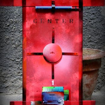 Sculpture intitulée "Center ll" par Dana Tomsa Oberhoffer, Œuvre d'art originale