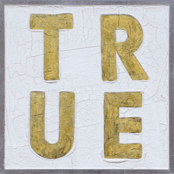 "TRUE" başlıklı Heykel Dangerous Minds Artists tarafından, Orijinal sanat, Diğer