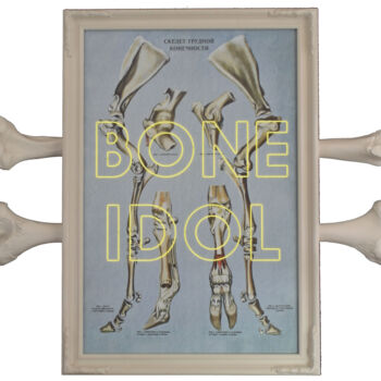 "Bone Idol" başlıklı Heykel Dangerous Minds Artists tarafından, Orijinal sanat