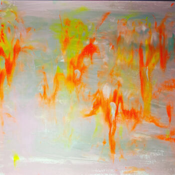 Schilderij getiteld "Emotional abstracti…" door Dani Alexsandrova, Origineel Kunstwerk, Acryl