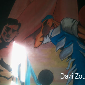 Painting titled "artiste-dani-zouhir…" by Dani Zouhir, Original Artwork