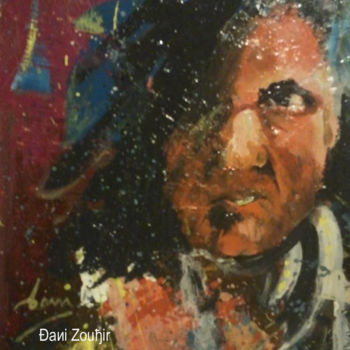 Pittura intitolato "artiste-dani-zouhir…" da Dani Zouhir, Opera d'arte originale