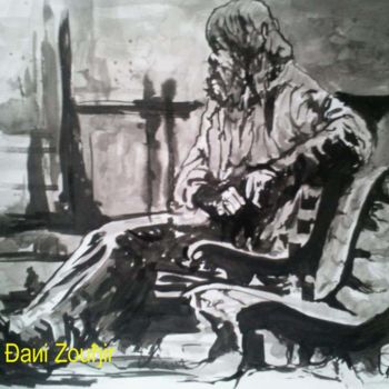 Schilderij getiteld "artiste-dani-zouhir…" door Dani Zouhir, Origineel Kunstwerk