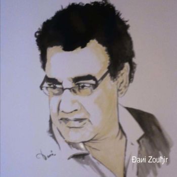 Painting titled "artiste-dani-zouhir…" by Dani Zouhir, Original Artwork