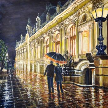 Pintura intitulada "Monte Carlo , aile…" por Daniel Barré, Obras de arte originais, Óleo