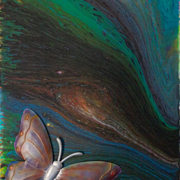 "Butterfly" başlıklı Tablo Daniel Cerqueira tarafından, Orijinal sanat, Akrilik