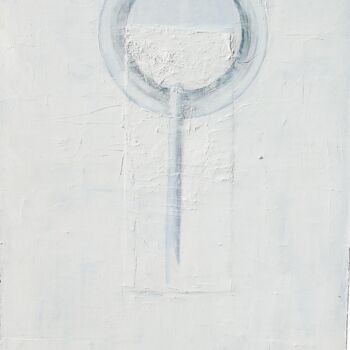 Peinture intitulée "anneaux 1" par Daniel Coste, Œuvre d'art originale, Acrylique