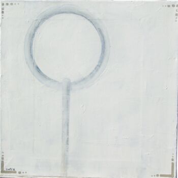Pittura intitolato "anneau 2" da Daniel Coste, Opera d'arte originale, Acrilico