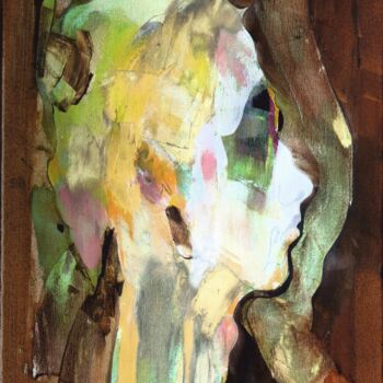 绘画 标题为“Autumn pride” 由Daniel Derderian, 原创艺术品, 油 安装在木质担架架上