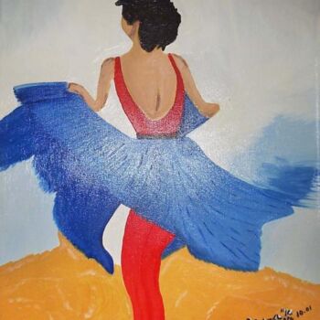 Pintura titulada "Ballerine" por Daniel Dr. El Dan (Mdaniel), Obra de arte original, Oleo