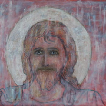 Peinture intitulée "Christ" par Daniel Dumetz, Œuvre d'art originale, Acrylique