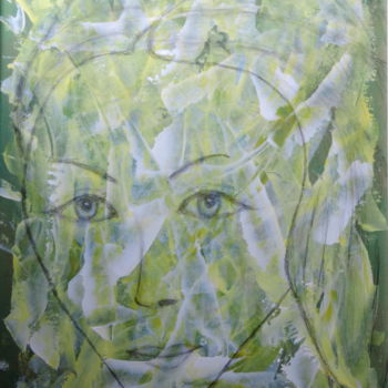Peinture intitulée "Elfie" par Daniel Dumetz, Œuvre d'art originale, Acrylique
