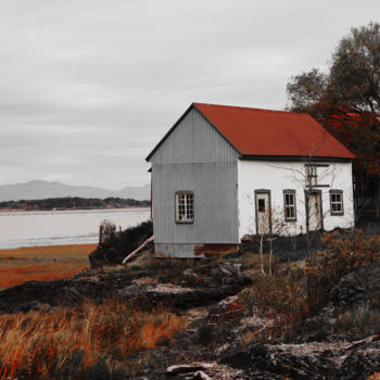 Photographie intitulée "Isle-aux-grues" par Daniel Gaudin, Œuvre d'art originale